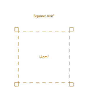 Square Grid Blind - 1cm